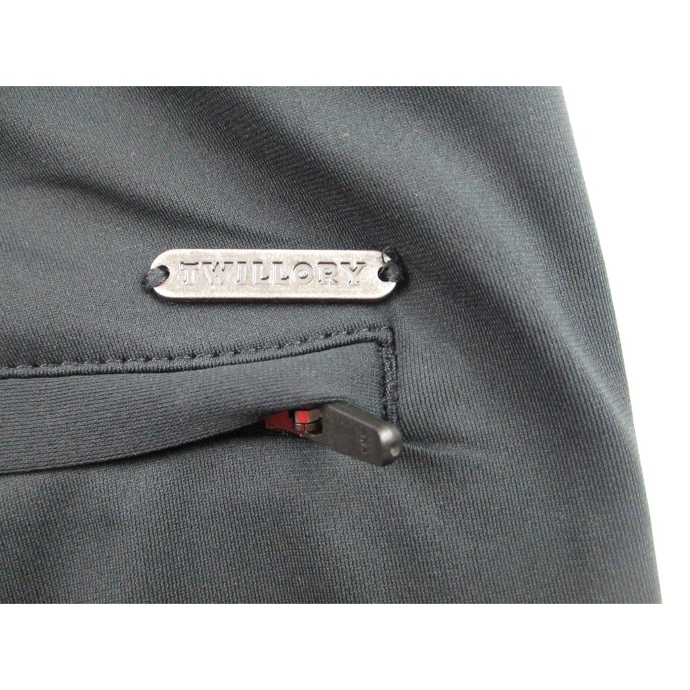 Twillory Pants Mens 36x30 Tailored Fit The Hustle Black Chino Performance Golf - Picture 14 of 14
